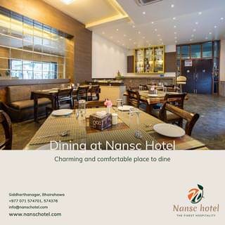 Dining at Nansc Hotel